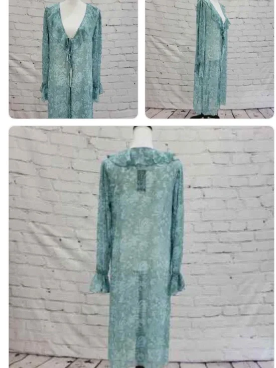 Wild Fable Ruffle Duster Jacket - Picture 2 of 7